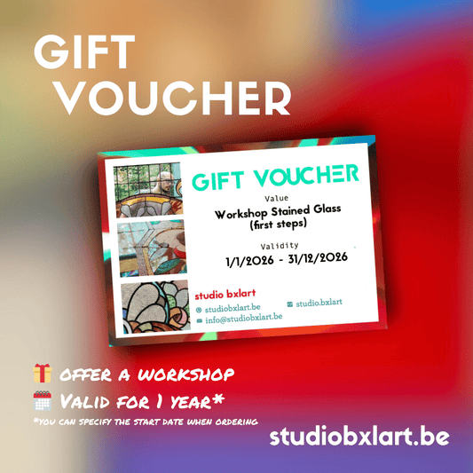 Gift Voucher | Workshop | 3p. - voucher - studio bxlart